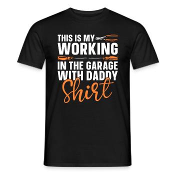 Electronics Repair This Is My Working Electrical - Men's T-Shirt - black - Front - AI Model Male 178 light (178cm)