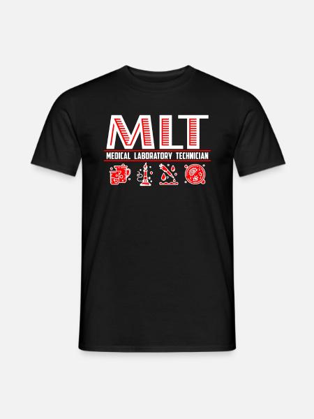 Lab Technician Medical Laboratory Science Medical - Männer T-Shirt - Schwarz