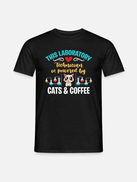 Técnico de laboratorio Este técnico de laboratorio médico - Camiseta hombre - negro