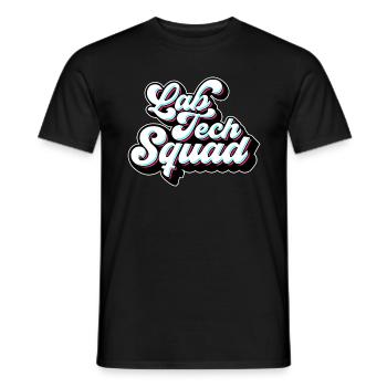 Technicien de laboratoire Laboratoire technique Laboratoire clinique - T-shirt homme - noir - Devant - AI Model Male 178 light (178cm)