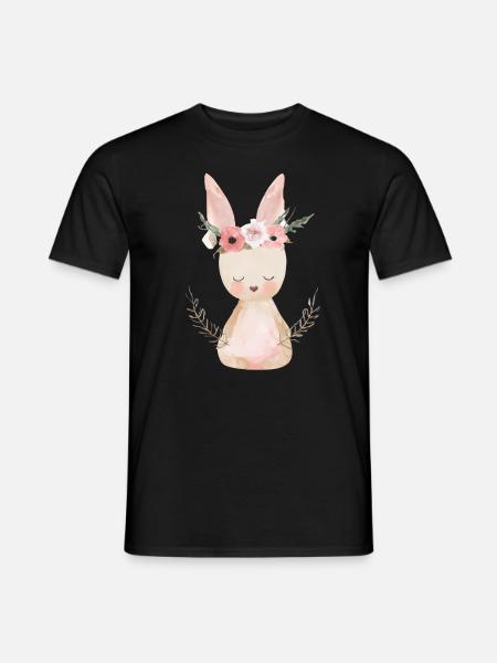 Cute Easter - Men's T-Shirt - black