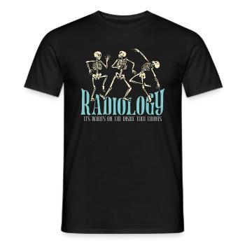 X-ray Tech Radiology It's What's On Rad Tech Lover - Männer T-Shirt - Schwarz - Vorne - AI Model Male 178 light (178cm)