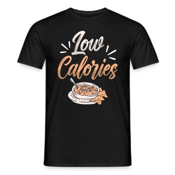 Low Carb Diet Low Calories Nutrition Healthy Diet - Männer T-Shirt - Schwarz - Vorne - AI Model Male 178 light (178cm)