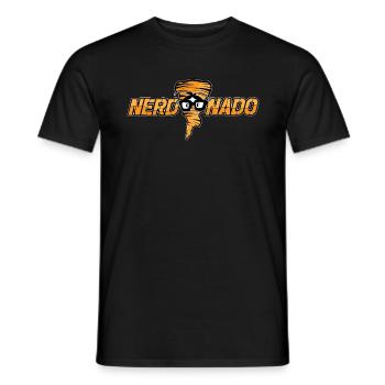 Tornadoes Nerd Nado Storm Hunter Tornado Chaser - Männer T-Shirt - Schwarz - Vorne - AI Model Male 178 light (178cm)