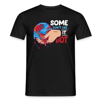 Réchauffement climatique Certains ne l’aiment pas Environnement chaud - T-shirt homme - noir - Devant - AI Model Male 178 light (178cm)