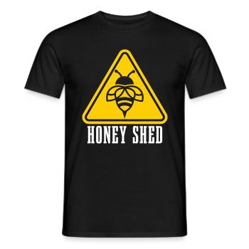 L’apiculture Honey Shed aime l’apiculteur Apiculteur - T-shirt homme - noir - Devant - AI Model Male 178 light (178cm)