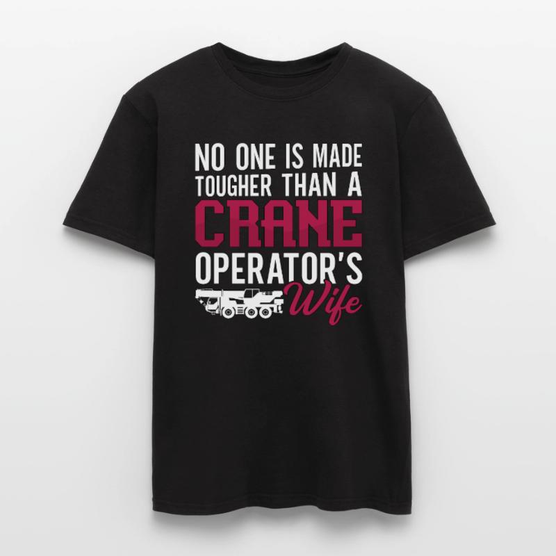 Crane Crane Driver Crane Operator Construction Worker Gift Men's T-Shirt