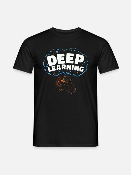 Artificial Intelligence Deep Learning Programmer - Männer T-Shirt - Schwarz