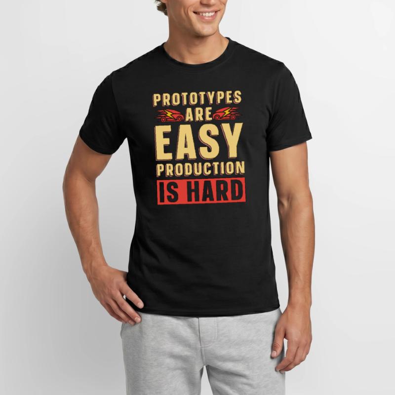 Artificial Intelligence Prototypes Are Easy Robots Men’s T-shirt