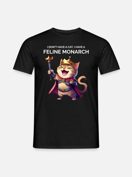 Pet Owner Cat Lover - Men's T-Shirt - black
