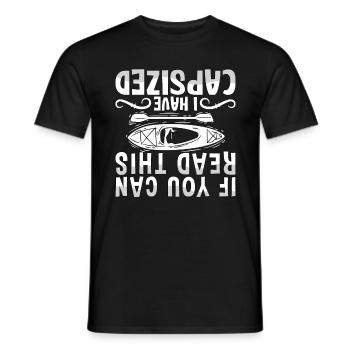 Kayak Si vous pouvez lire cet amateur de canoë kayak - T-shirt homme - noir - Devant - AI Model Male 178 light (178cm)