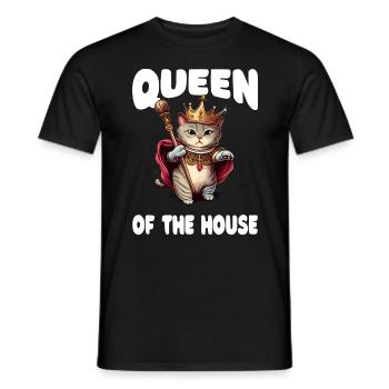 Katzenbesitzer Lustiges Sprichwort Katzenmutter - Männer T-Shirt - Schwarz - Vorne - AI Model Male 178 light (178cm)