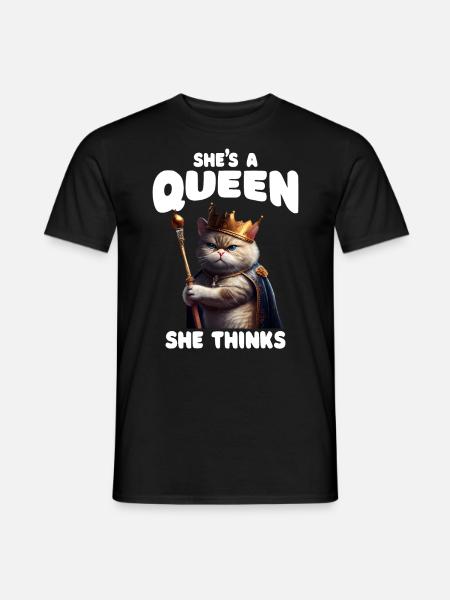 Cat Parents Saying Kitten - Men's T-Shirt - black