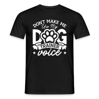 Animal Trainer ne me fait pas utiliser mon Animal Rescue - T-shirt homme - noir - Devant - AI Model Male 178 light (178cm)