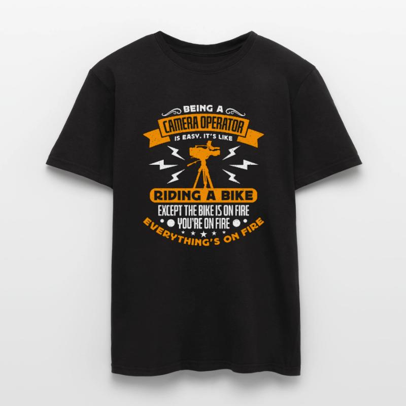 Being A Camera Operator Is Films Camera Operator Men’s T-shirt