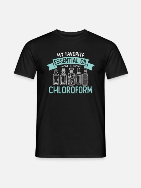 Embalmer My Favorite Essential Oil Funeral Home - Männer T-Shirt - Schwarz