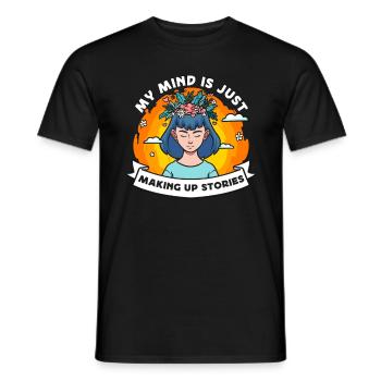 Mental Health My Mind Is Just Making Awareness - Männer T-Shirt - Schwarz - Vorne - AI Model Male 178 light (178cm)