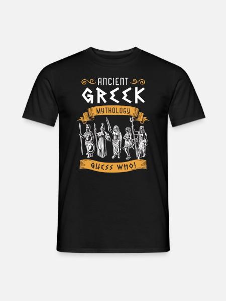Greek Mythology Ancient Greek Mythology History - Men's T-Shirt - black