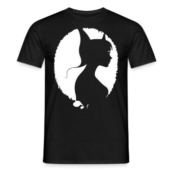 Gothic Girl Dark Fairytale Goth Occult Women Batc - T-shirt homme - noir - Devant - AI Model Male 178 light (178cm)
