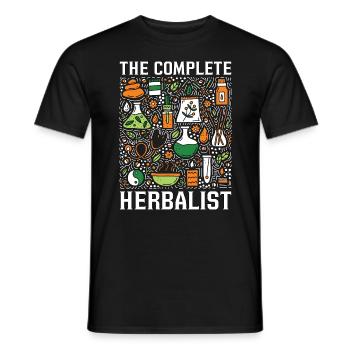 Herbalism The Complete Herbalist Herbs Herbalist - Männer T-Shirt - Schwarz - Vorne - AI Model Male 178 light (178cm)