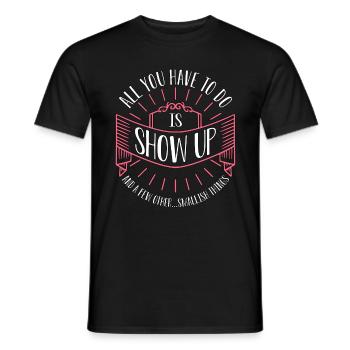Maid Of Honor All You Have To Do Is Bachelorette - Männer T-Shirt - Schwarz - Vorne - AI Model Male 178 light (178cm)