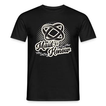 Maid Of Honour Bachelorette Wedding Bridesmaid - Men's T-Shirt - black - Front - AI Model Male 178 light (178cm)