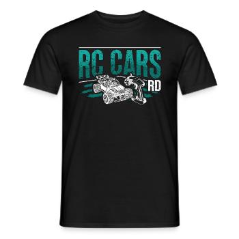 RC Model Racing RC Cars RD Loves Remote Controlled - Men's T-Shirt - black - Front - AI Model Male 178 light (178cm)