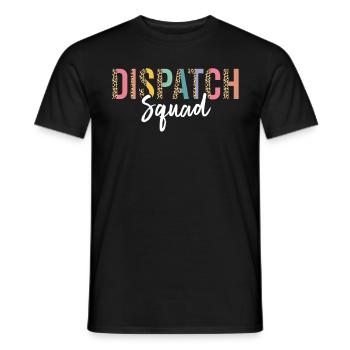 Dispatch Squad Öffentliche Hilfe Notfall - Männer T-Shirt - Schwarz - Vorne - AI Model Male 178 light (178cm)