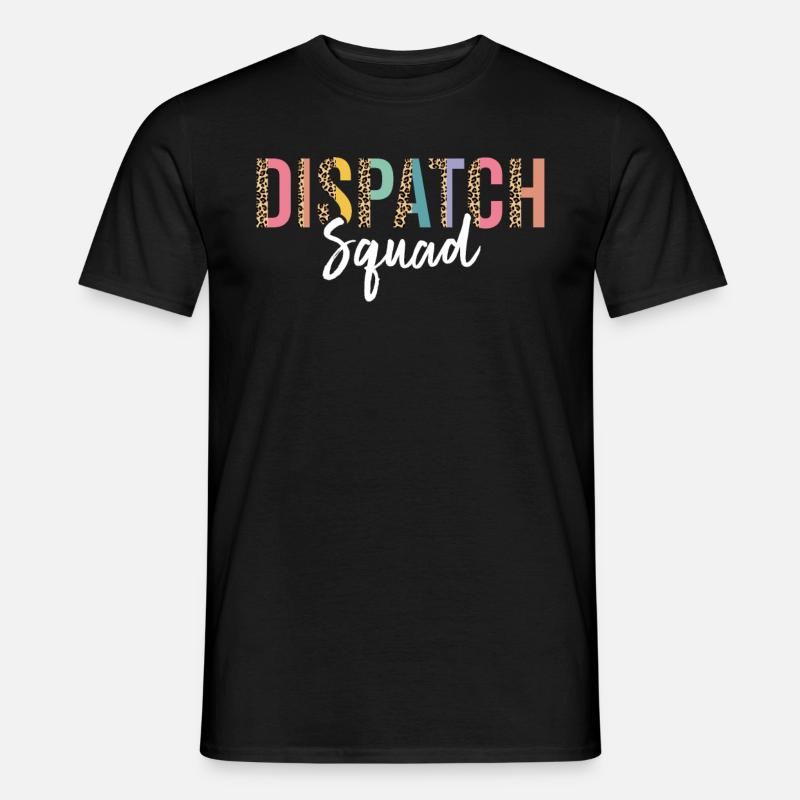 Dispatch Squad Öffentliche Hilfe Notfall - Männer T-Shirt - Schwarz