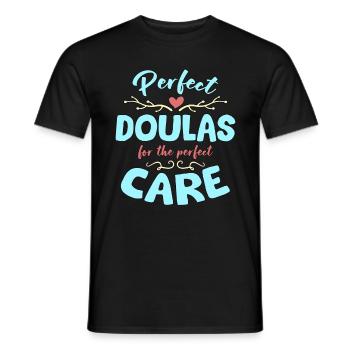 Doula Perfect Doula pour les soins parfaits sages-femmes - T-shirt homme - noir - Devant - AI Model Male 178 light (178cm)