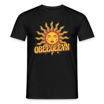 Ob/Gyn Nurse OBeeGeeYn Loves Obstetrician OB Nurse - Men's T-Shirt - black - Front - AI Model Male 178 light (178cm)