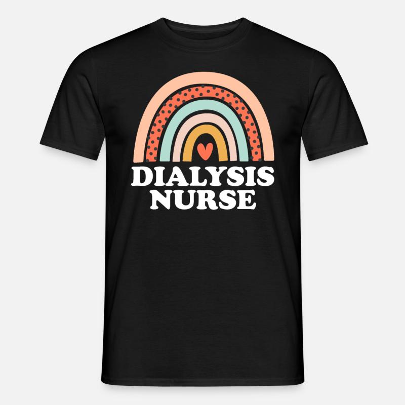 Dialysekrankenschwester Wertschätzung Dialysearbeiter - Männer T-Shirt - Schwarz
