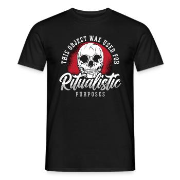 Anthropology This Object Was Used For Archaeology - Men's T-Shirt - black - Front - AI Model Male 178 light (178cm)
