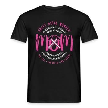 Tôlier Maman L’Idole Le Fabricant - T-shirt homme - noir - Devant - AI Model Male 178 light (178cm)