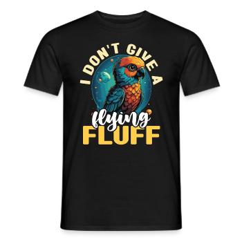 Conure I Don't Give A Flying Pet Bird Conure Lover - Men's T-Shirt - black - Front - AI Model Male 178 light (178cm)