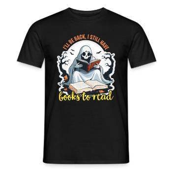 Éditeur de livres Je reviendrai Je suis toujours journaliste Éditeur - T-shirt homme - noir - Devant - AI Model Male 178 light (178cm)