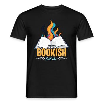 Literature Teacher In My Bookish Era Instructor - Men's T-Shirt - black - Front - AI Model Male 178 light (178cm)