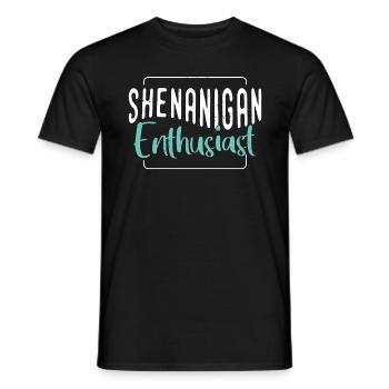 Events Coordinator Shenanigan Enthusiast Organizer - Männer T-Shirt - Schwarz - Vorne - AI Model Male 178 light (178cm)