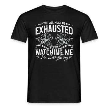 Events Coordinator You All Must Be Wedding Planner - Männer T-Shirt - Schwarz - Vorne - AI Model Male 178 light (178cm)