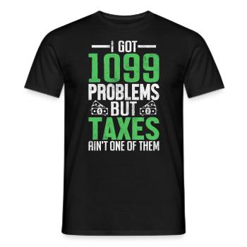 Drôle Comptabilité Fiscalité Audit CPA Comptable - T-shirt homme - noir - Devant - AI Model Male 178 light (178cm)