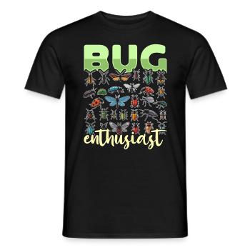Pest Control Bug Enthusiast Animal Control Officer - Männer T-Shirt - Schwarz - Vorne - AI Model Male 178 light (178cm)