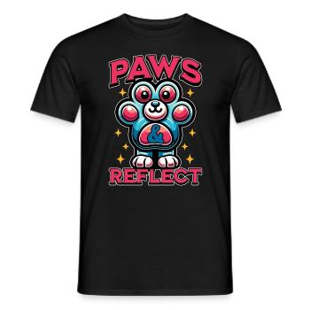 Veterinary Nurse Paws & Reflect Vet Assistant - Männer T-Shirt - Schwarz - Vorne - AI Model Male 178 light (178cm)