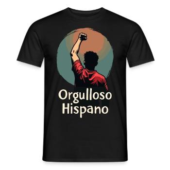 Proud Hispanic Heritage - Unity and Empowerment - Men's T-Shirt - black - Front - AI Model Male 178 light (178cm)