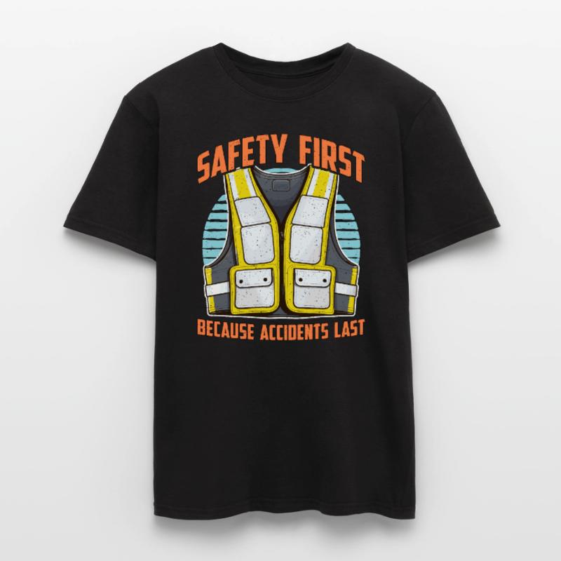 Agent de sécurité Agent de sécurité d’abord Agent de sécurité publique T-shirt homme