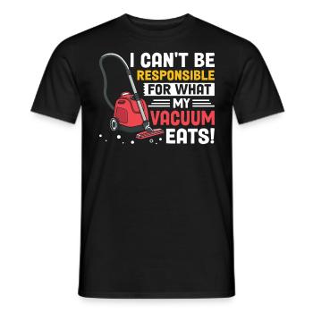 Schule Hausmeister Zimmermädchen Reinigung Hausmeister Hausmeister Hausmeister - Männer T-Shirt - Schwarz - Vorne - AI Model Male 178 light (178cm)