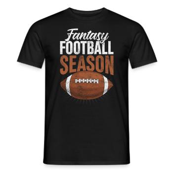 Fantasy Football Saison Repêchage Kickers Drôle FFL - T-shirt homme - noir - Devant - AI Model Male 178 light (178cm)