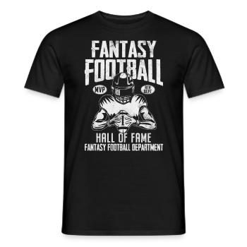Fantasy Football Hall Of Fame Draft Kickers Drôle - T-shirt homme - noir - Devant - AI Model Male 178 light (178cm)