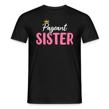 Festzug Schwester Glanz Glam Schönheitswettbewerb Lustig - Männer T-Shirt - Schwarz - Vorne - AI Model Male 178 light (178cm)