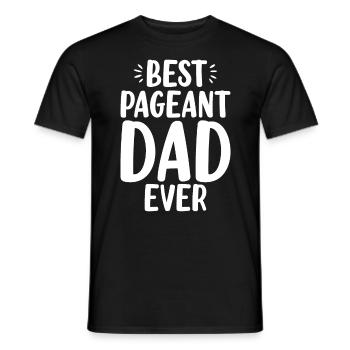Meilleur concours de beauté de tous les temps Concours de papa drôle - T-shirt homme - noir - Devant - AI Model Male 178 light (178cm)