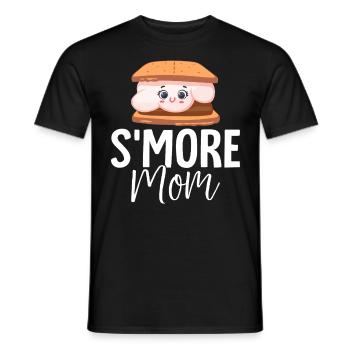 Smore Mom Graham Crackers Drôle Grillé - T-shirt homme - noir - Devant - AI Model Male 178 light (178cm)